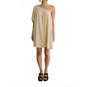 NEW THINGS BETWEEN jill dress in taupe